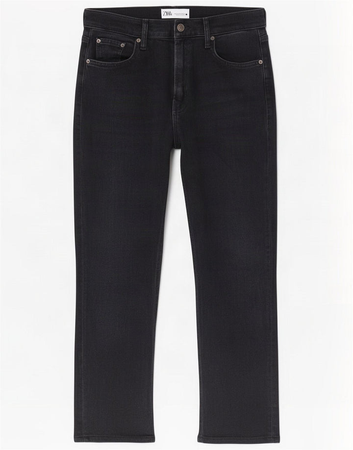Zara Womens Straight Jeans EU 40 Medium W30 L26 Navy Blue