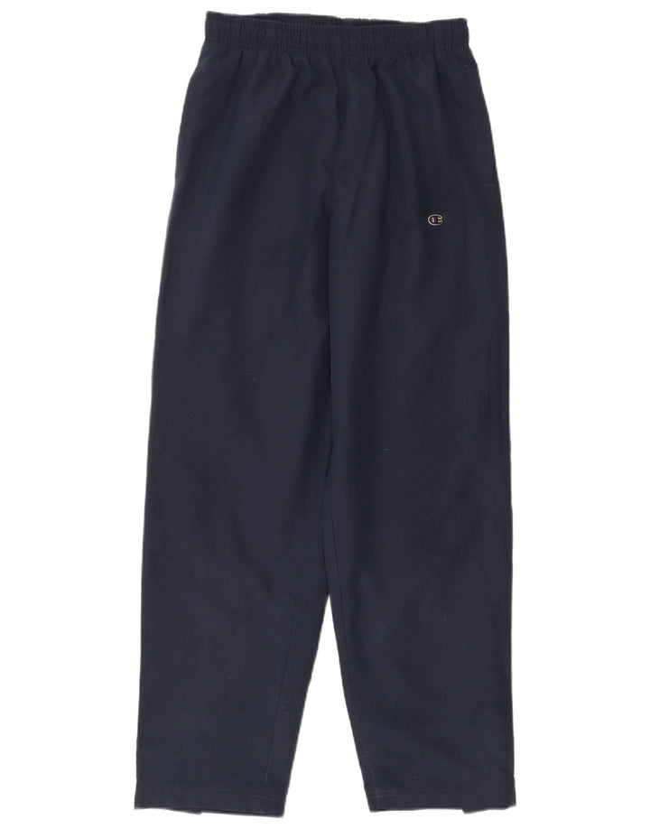 Champion Mens Windbreaker Trousers Small  Navy Blue Polyester