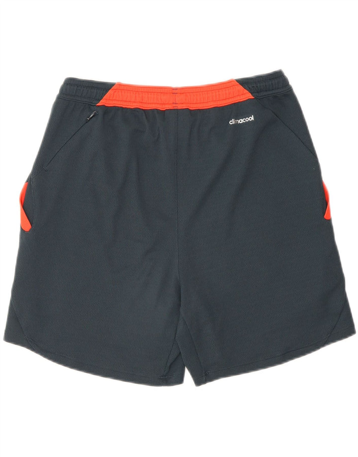 Adidas Mens Climacool Sport Shorts XS  Navy Blue Polyester