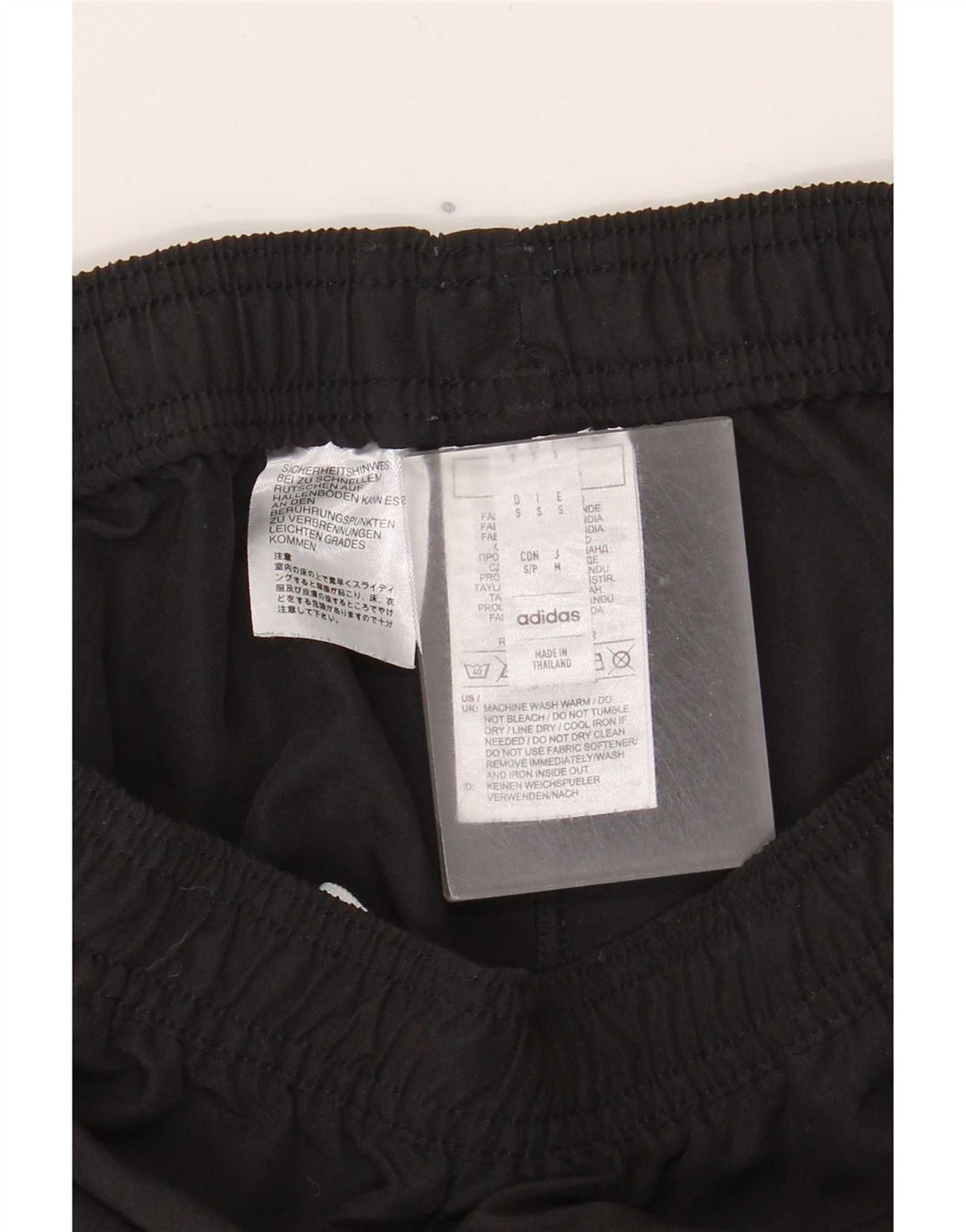 Adidas Mens Aeroready Tracksuit Trousers Small Black Polyester