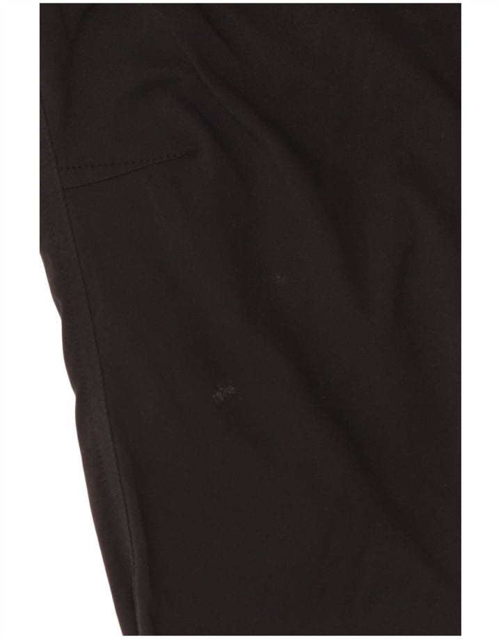 WRANGLER Mens Straight Cargo Trousers W36 L32 Black Nylon