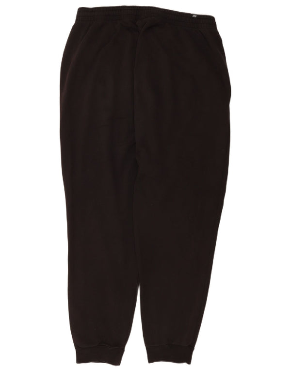 Puma Mens Graphic Tracksuit Trousers Joggers XL Black Cotton