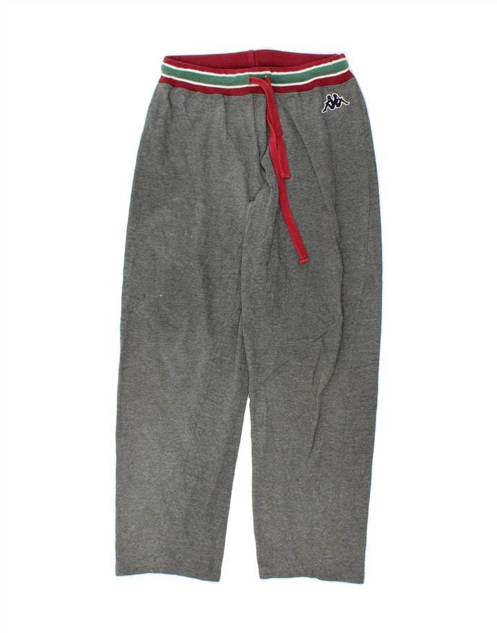 KAPPA Womens Tracksuit Trousers UK 10 Small  Grey Cotton Vintage Kappa and Second-Hand Kappa from Messina Hembry 