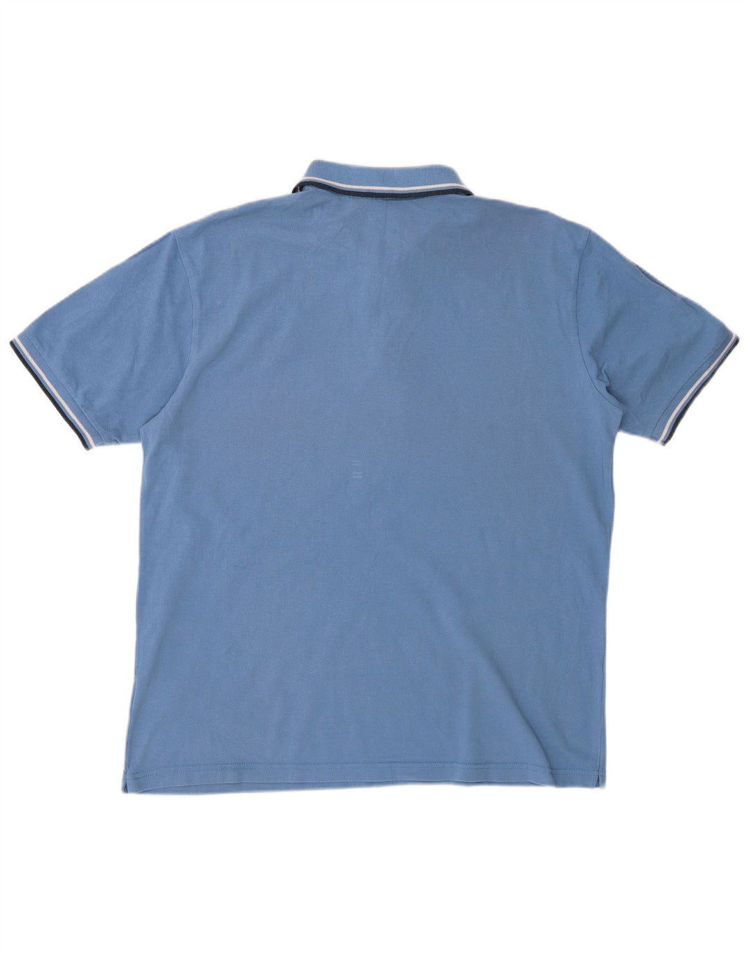 DIADORA Mens Polo Shirt XL Blue Cotton