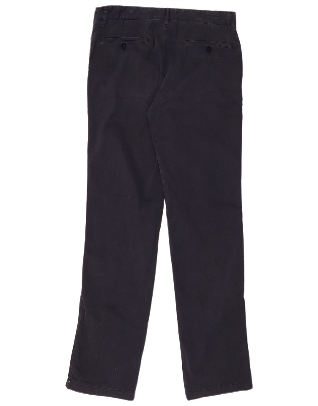 CERRUTI 1881 Mens Straight Chino Trousers IT 48 Medium W32 L33 Navy Blue