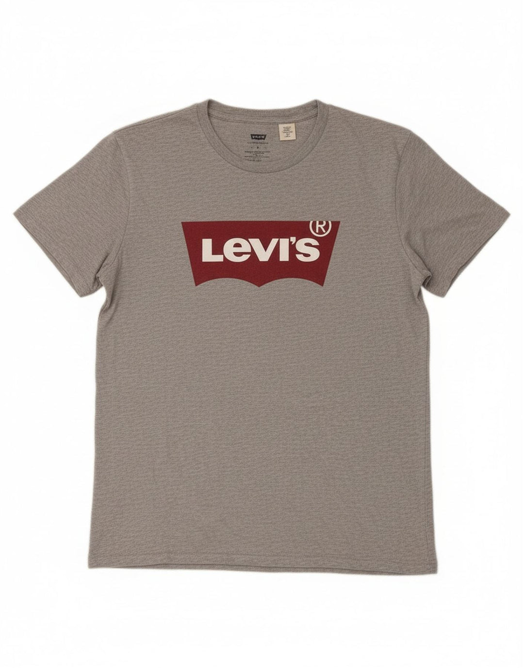 Levi's Mens Graphic T-Shirt Top Medium Grey