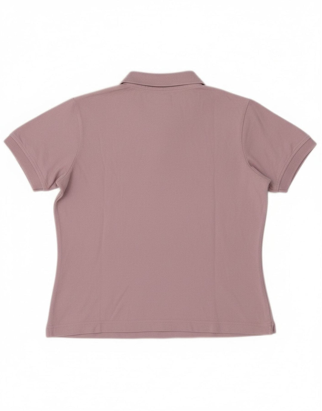 Kappa Womens Oversized Polo Shirt UK 10 Small Pink Cotton