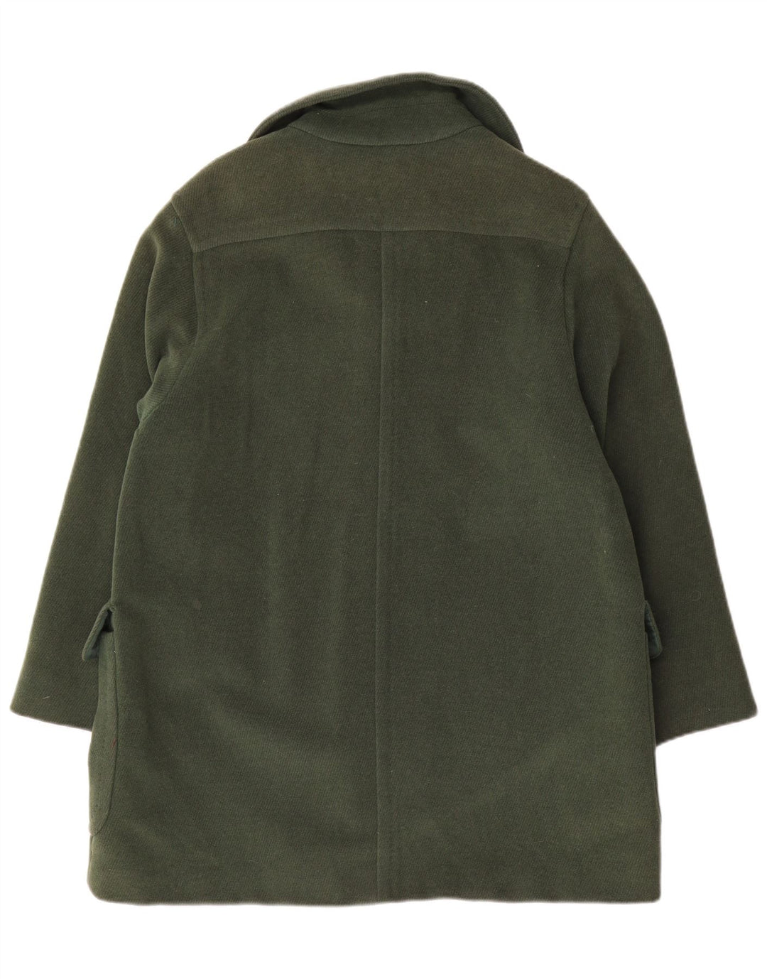 Max Mara Womens Oversized Overcoat UK 10 Small Green Wool