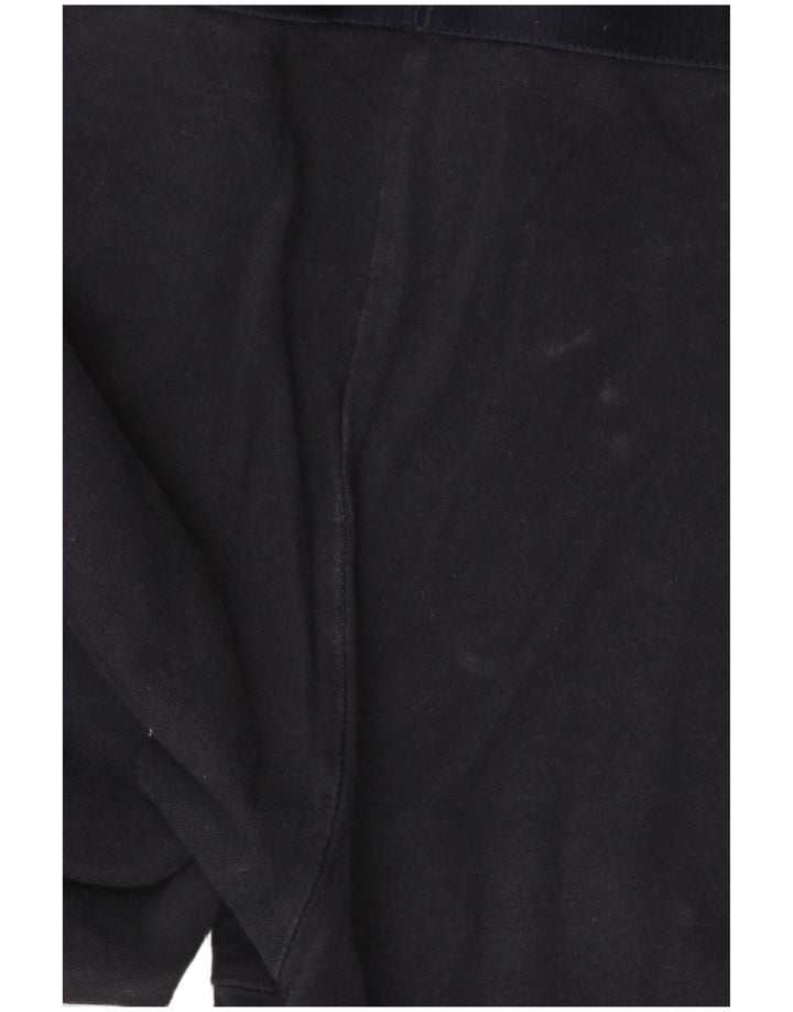 Adidas Womens Regular Fit Leggings UK 12/14 Medium Black Cotton