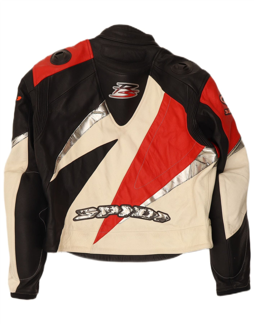 Spidi Mens Graphic Moto Racer Jacket IT 54 2XL Multicoloured Colourblock