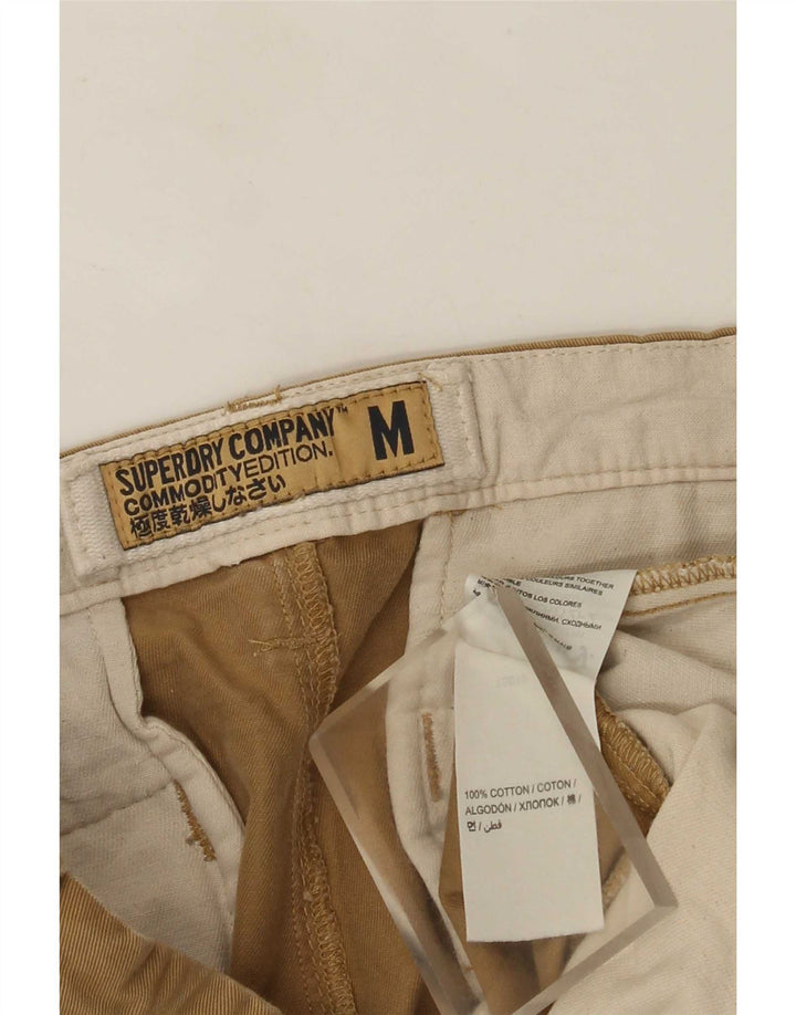Superdry Mens Chino Shorts Medium W32 Beige Cotton