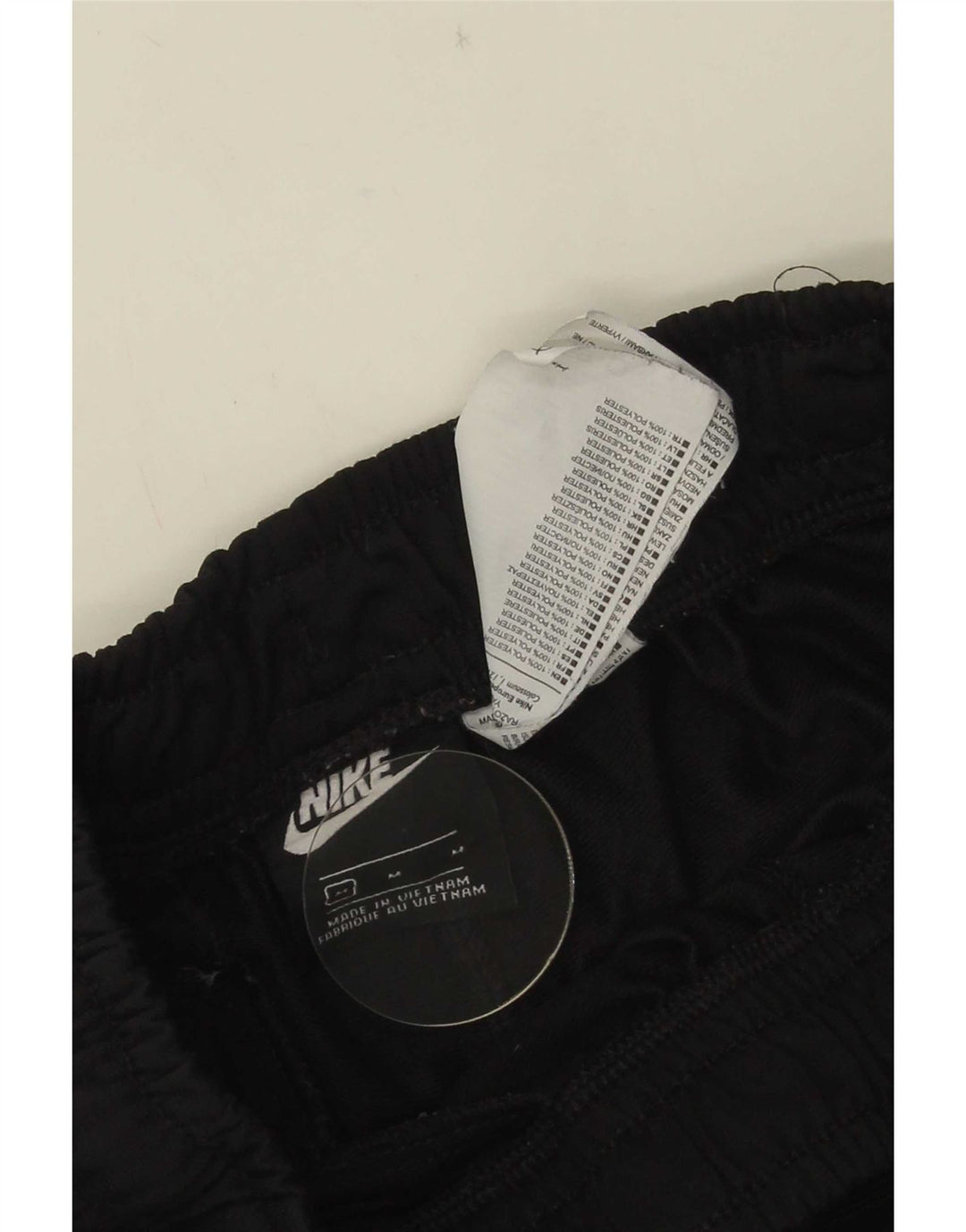Nike Mens Tracksuit Trousers Joggers Medium Black Polyester