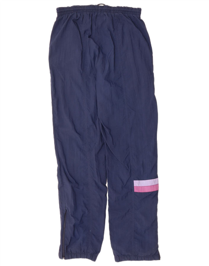 LOTTO Mens Tracksuit Trousers Small  Navy Blue Colourblock Polyester