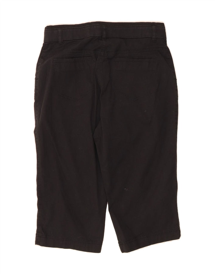 LEE Womens Relaxed Fit Bermuda Shorts US 4 Small W27 Black Cotton Vintage Lee and Second-Hand Lee from Messina Hembry 