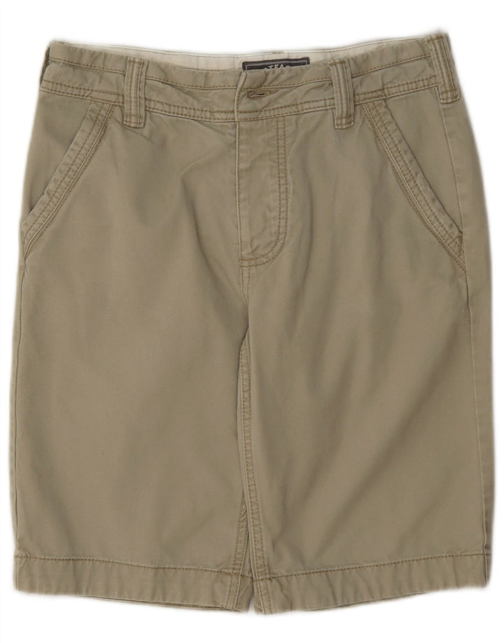 Fat Face Mens Chino Shorts W28 Medium Khaki Cotton