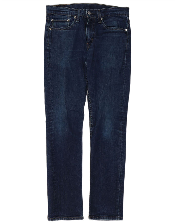 Levi's Mens 511 Slim Jeans W31 L30 Navy Blue Cotton
