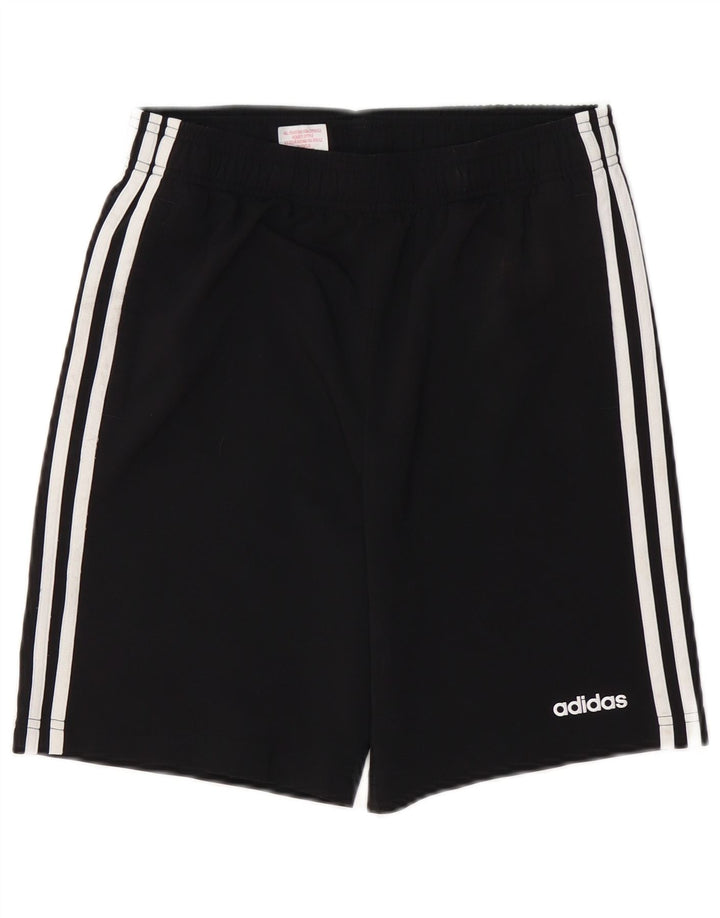 Adidas Boys Sport Shorts 13-14 Years Black Polyester