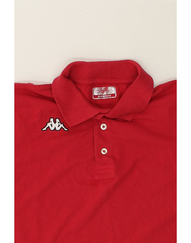 KAPPA Mens Polo Shirt Medium Red | Vintage Kappa | Thrift | Second-Hand Kappa | Used Clothing | Messina Hembry 