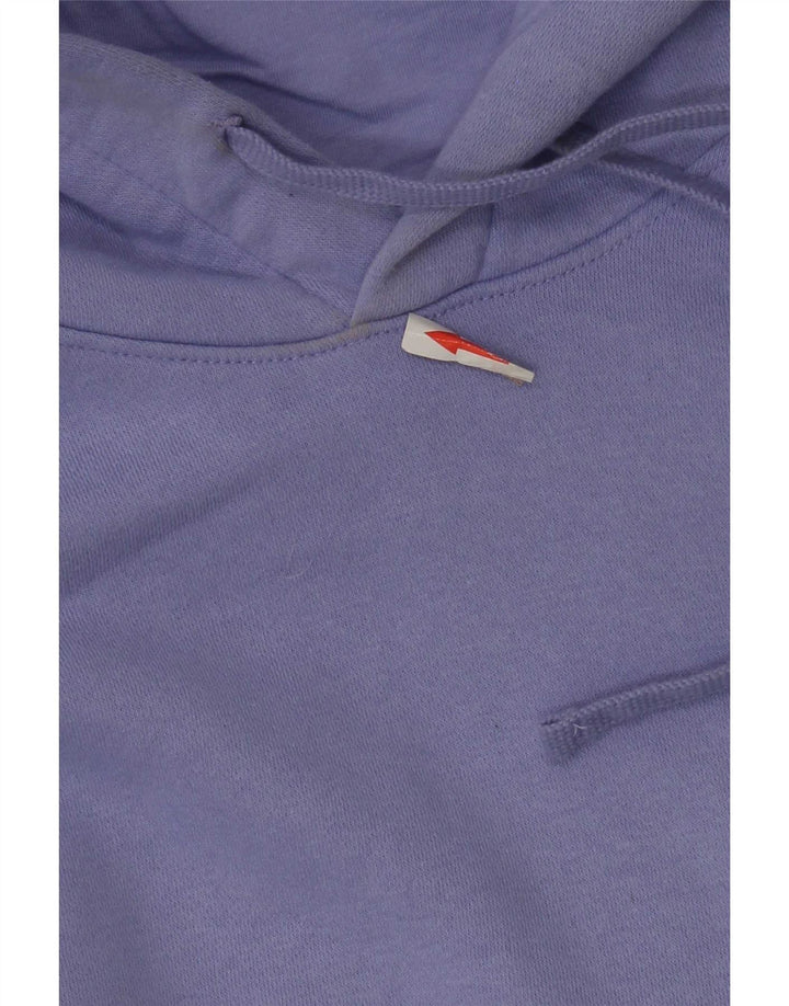 Nike Mens Hoodie Jumper Small Purple Cotton