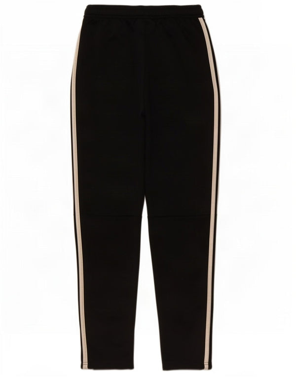 Adidas Boys Tracksuit Trousers 13-14 Years Black Polyester