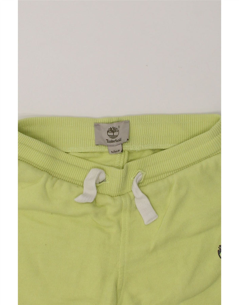 TIMBERLAND Boys Graphic Sport Shorts 4-5 Years Green Cotton | Vintage Timberland | Thrift | Second-Hand Timberland | Used Clothing | Messina Hembry 