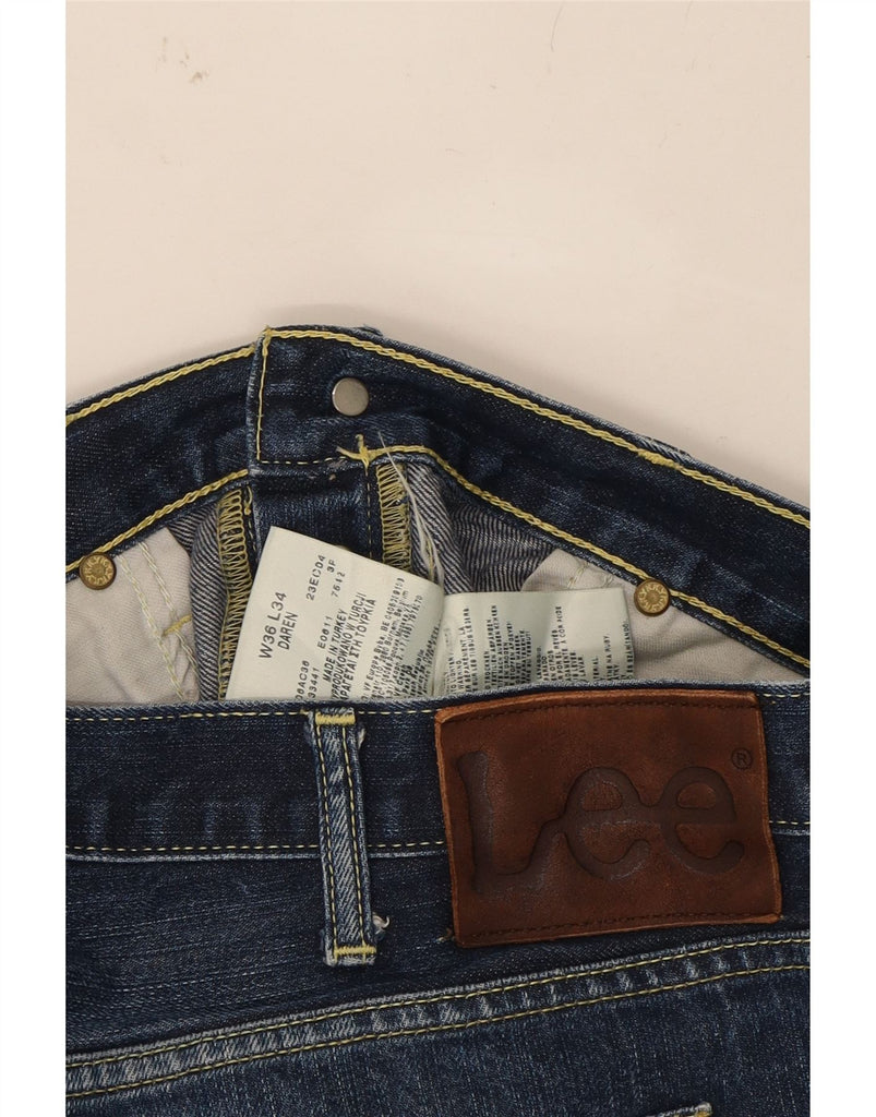 LEE Womens Daren Straight Jeans W36 L34 Blue Cotton Vintage Lee and Second-Hand Lee from Messina Hembry 