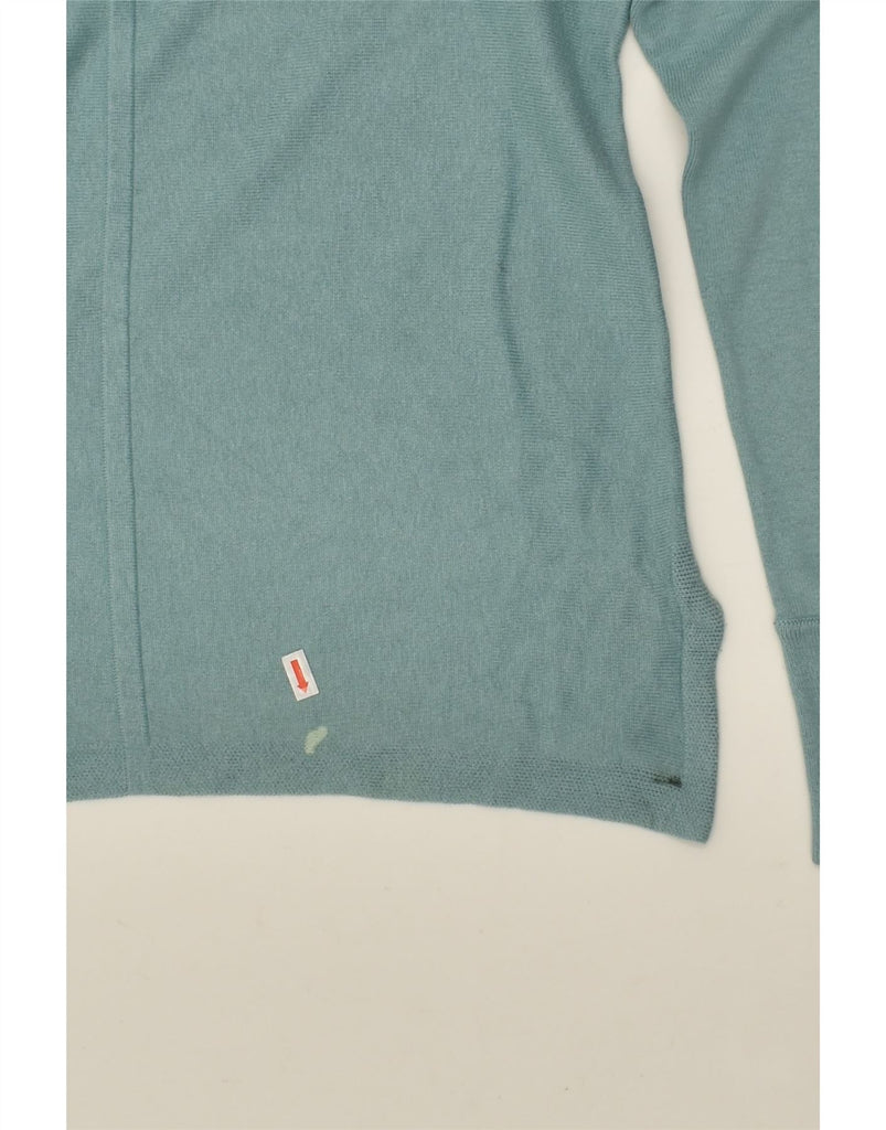 WHITE STUFF Womens Crew Neck Jumper Sweater UK 12 Medium  Blue Cotton | Vintage White Stuff | Thrift | Second-Hand White Stuff | Used Clothing | Messina Hembry 