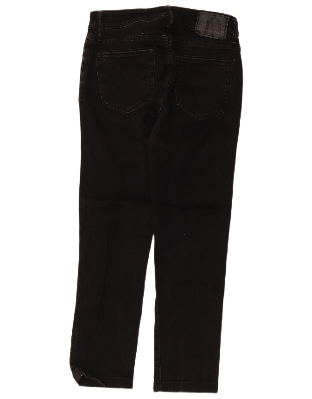 American Eagle Womens Cropped Jeans W30 L26 Black Cotton