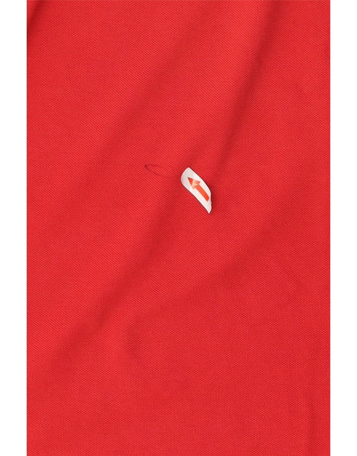 Diadora Mens Polo Shirt XL Red Cotton