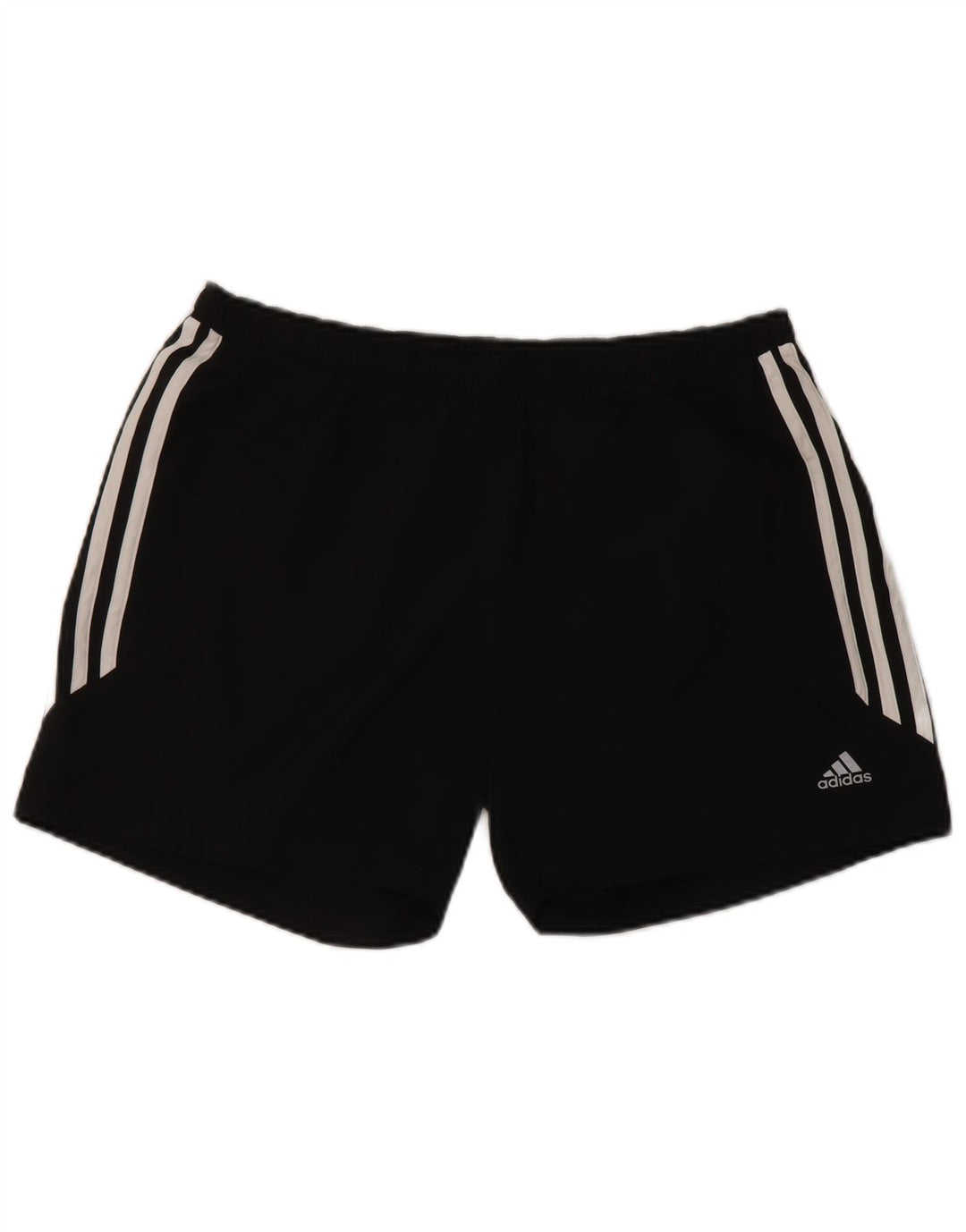 Adidas Womens Climalite Sport Shorts UK 10 Small Black Polyester