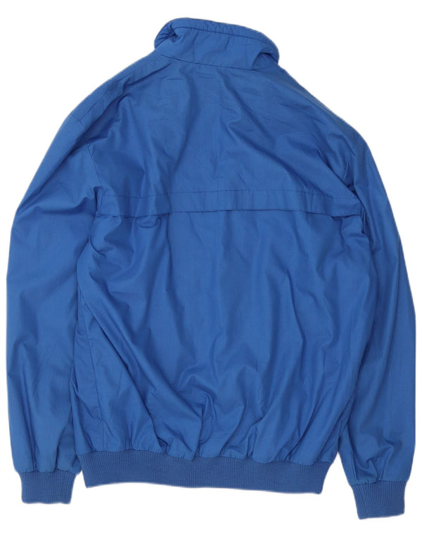 K-Way Mens Bomber Jacket IT 50 Large Blue Cotton