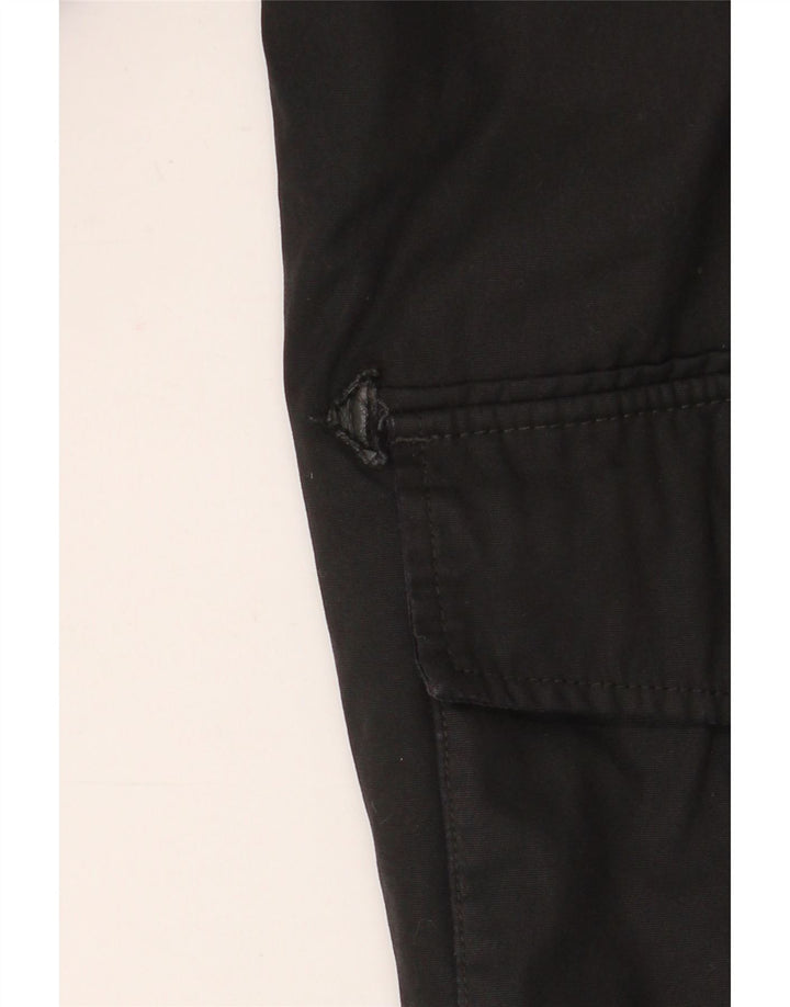 Fat Face Mens Waxed Cotton Jacket UK 40 Large Black