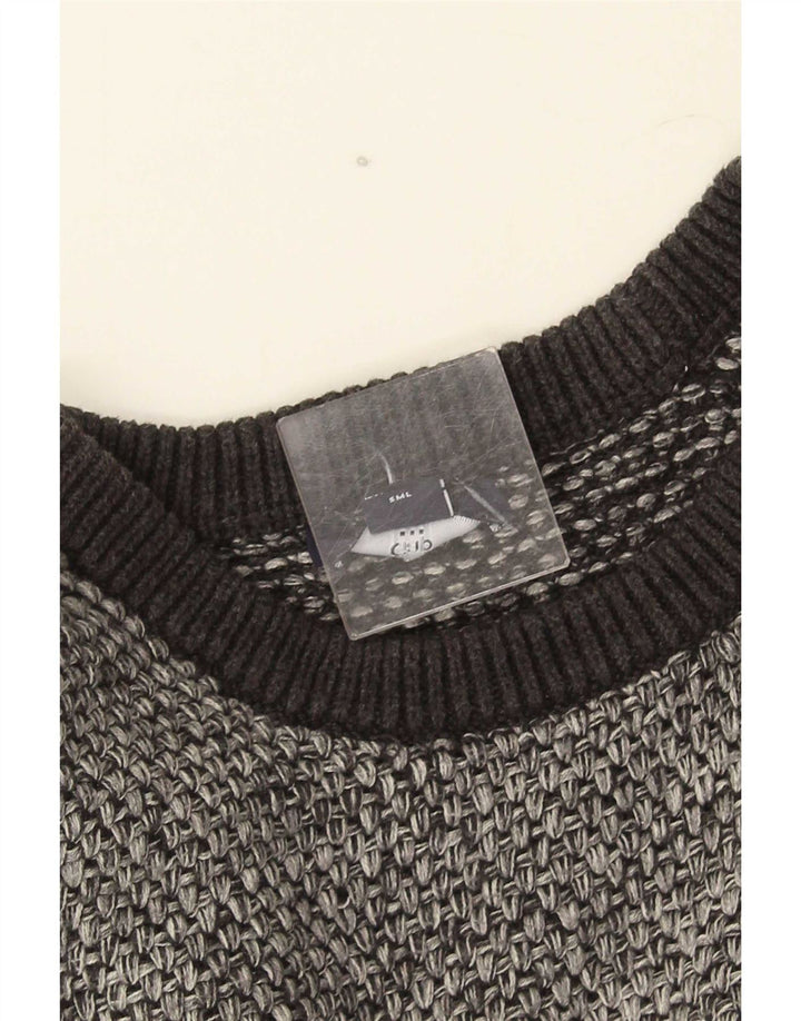 Gap Mens Crew Neck Jumper Sweater Small Grey Flecked