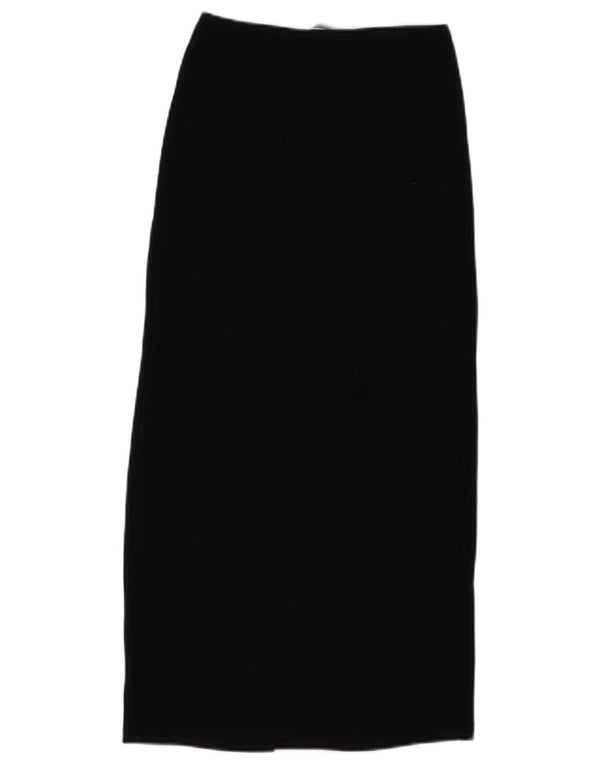 Zara Womens Midi Skirt Small W28 Black