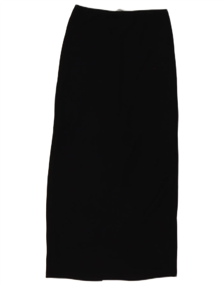 Zara Womens Midi Skirt Small W28 Black