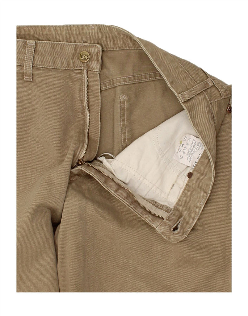 LEE Mens Tapered Jeans W36 L31 Beige Cotton Vintage Lee and Second-Hand Lee from Messina Hembry 