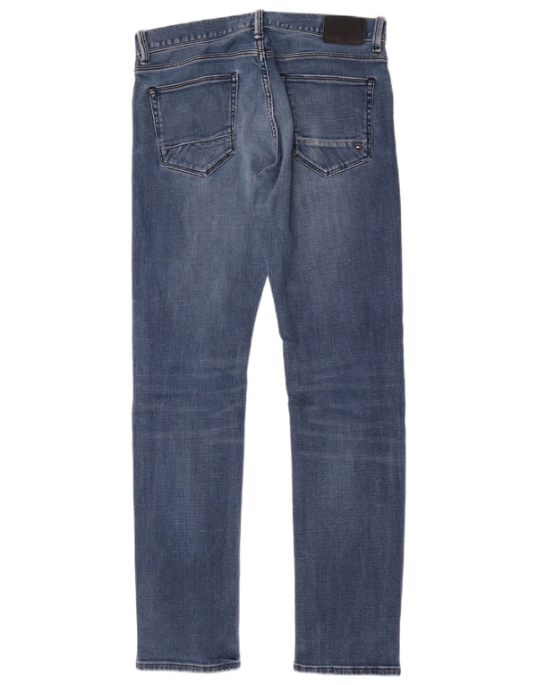 Tommy Hilfiger Mens Denton Straight Jeans W31 L32 Blue Cotton
