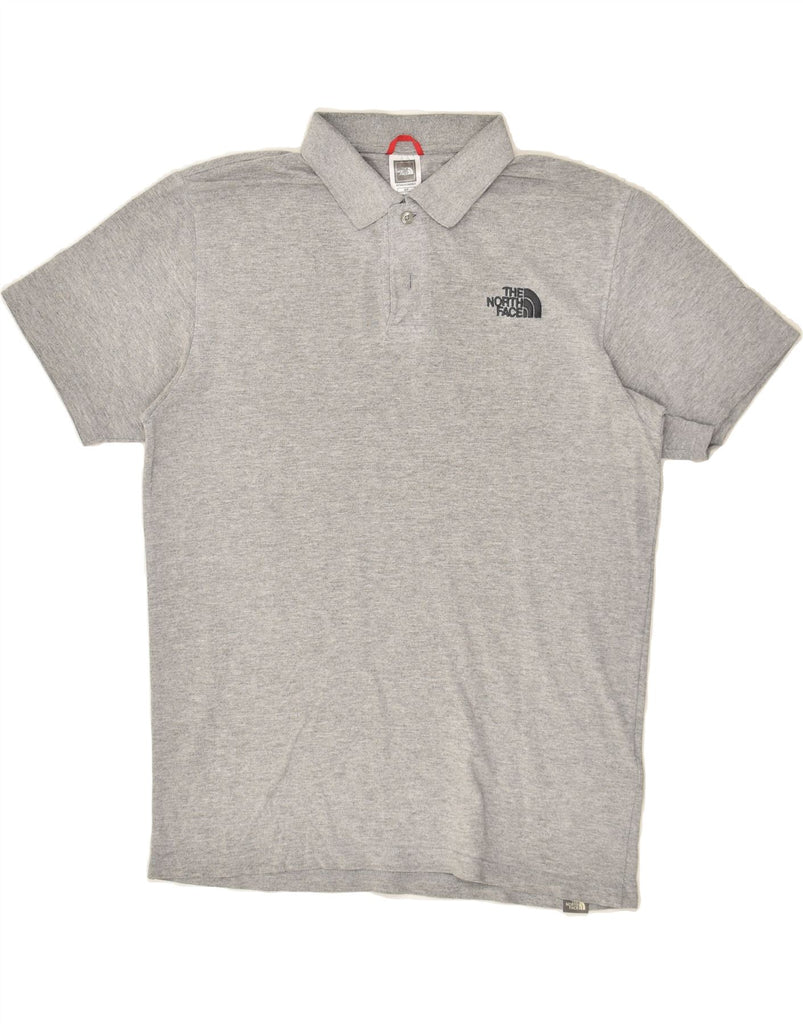 THE NORTH FACE Mens Polo Shirt Small Grey Cotton Vintage The North Face and Second-Hand The North Face from Messina Hembry 