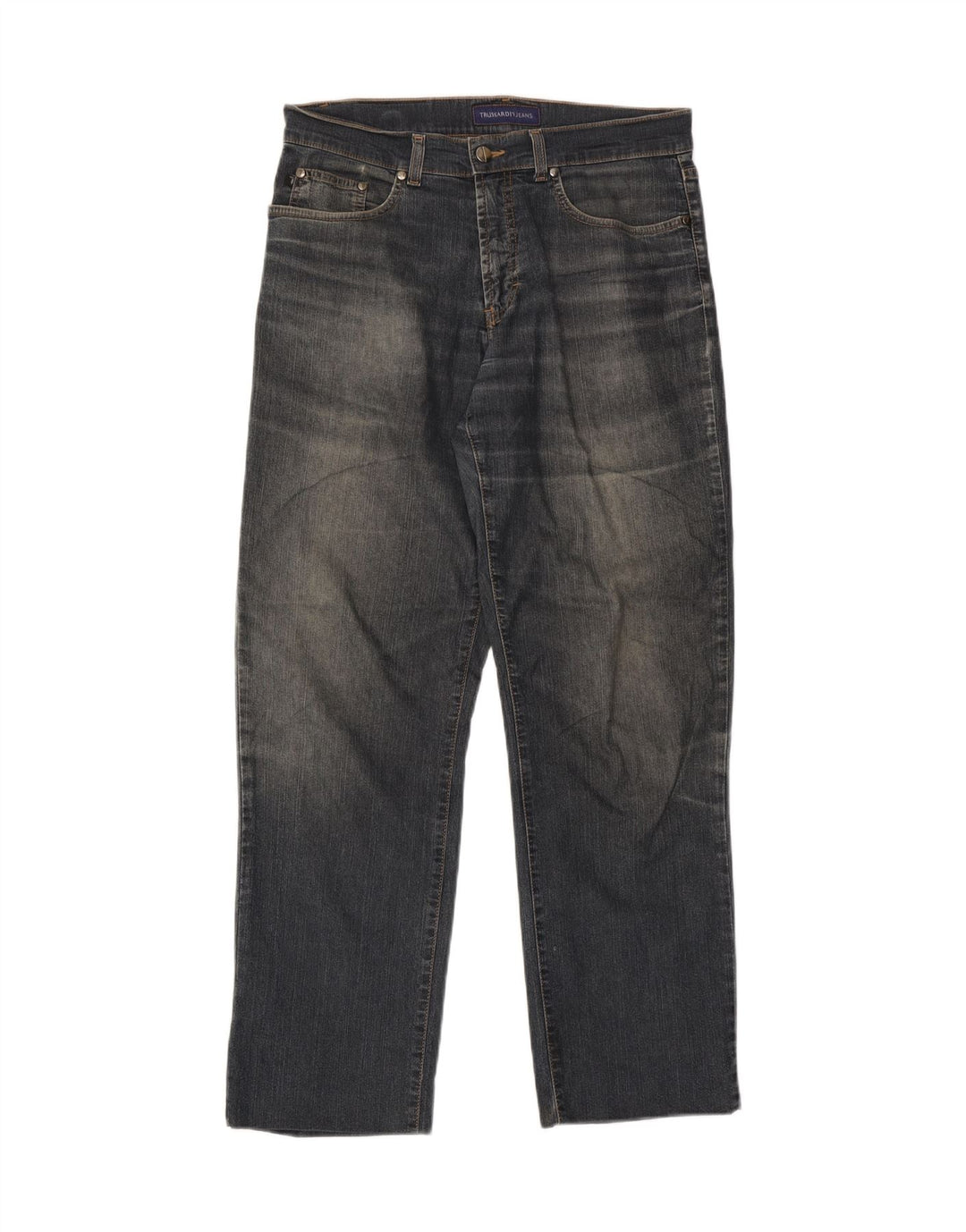 Trussardi Mens Straight Jeans W32 L30  Blue