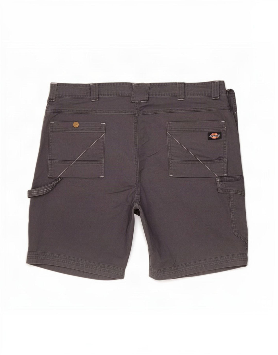 Dickies Mens Cargo Shorts W42 2XL Grey Polyester