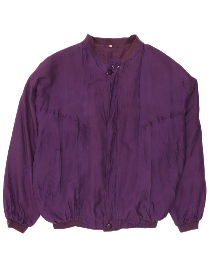 Pierre Cardin Mens Bomber Jacket UK 42XL Purple