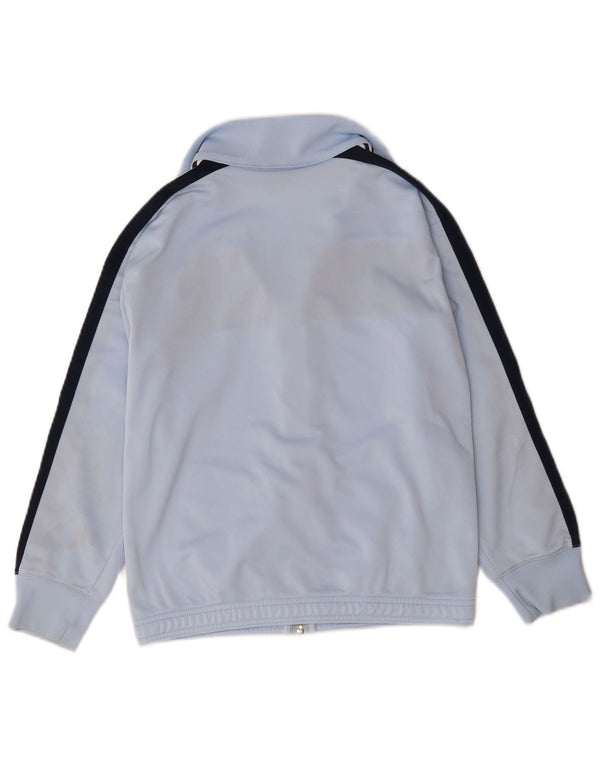 Nike Boys Graphic Tracksuit Top Jacket 10-11 Years Medium Blue Colourblock
