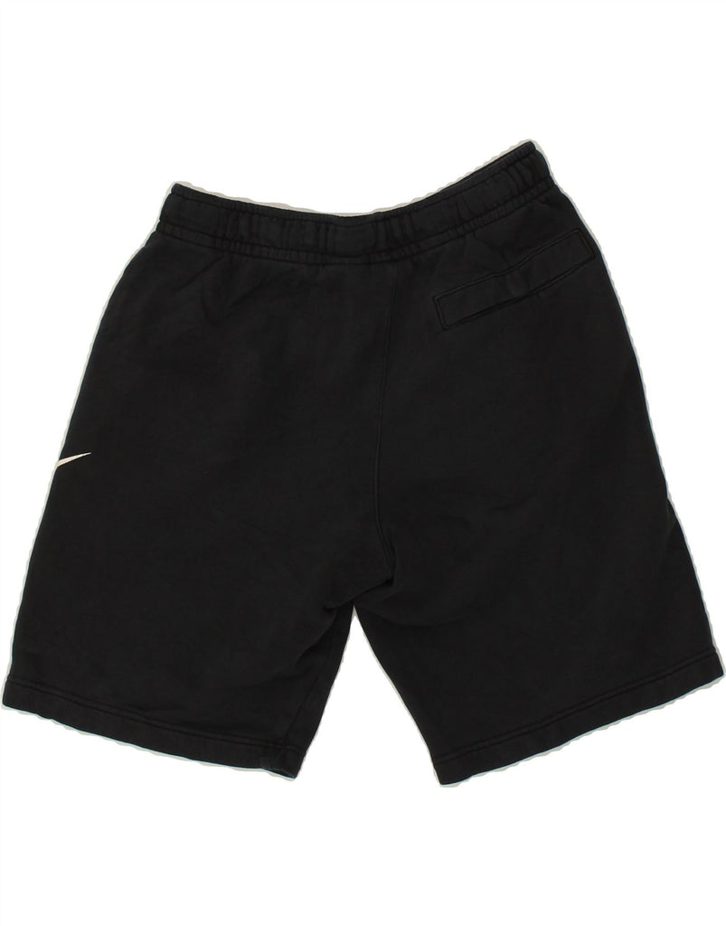 NIKE Mens Graphic Sport Shorts Small Black Cotton Vintage Nike and Second-Hand Nike from Messina Hembry 