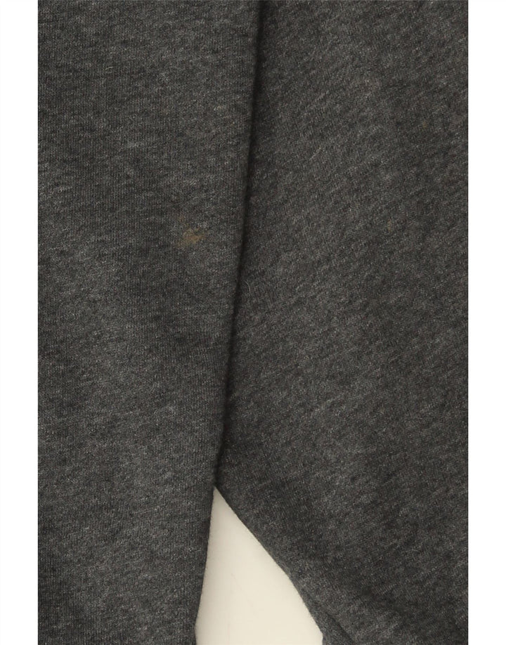 ADIDAS Mens Hoodie Jumper XL Grey Cotton