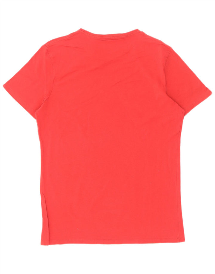PEPE Jeans Mens Slim Fit Graphic T-Shirt Top Large Red