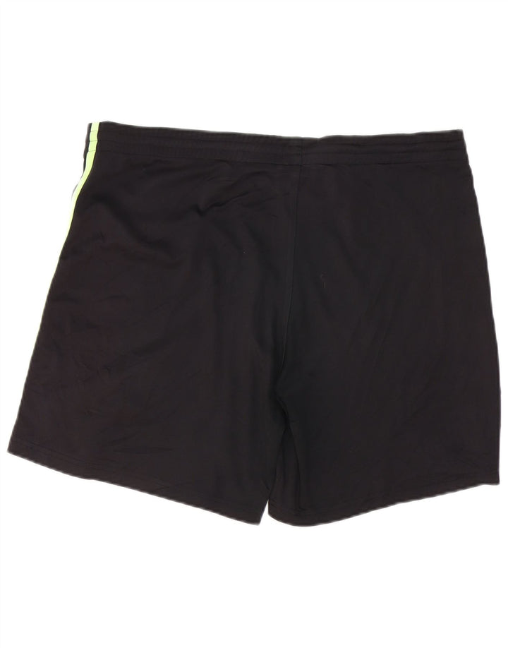 Lotto Mens Graphic Sport Shorts Medium  Black Polyester
