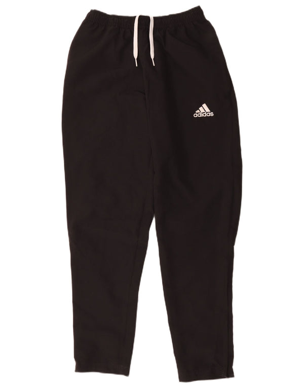 Adidas Mens Aeroready Tracksuit Trousers Small Black Polyester