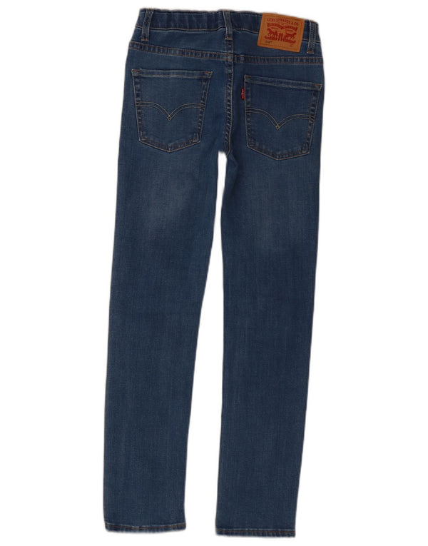 Levi's Boys 510 Skinny Jeans 9-10 Years W26 L26 Blue Cotton