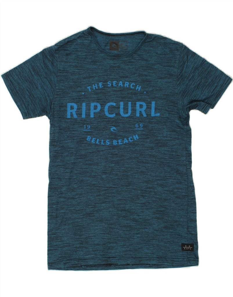 RIP CURL Mens Slim Graphic T-Shirt Top Large Navy Blue | Vintage Rip Curl | Thrift | Second-Hand Rip Curl | Used Clothing | Messina Hembry 