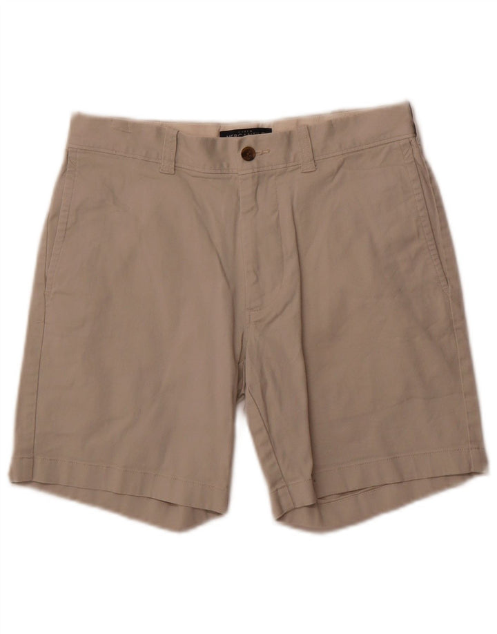 J. Crew Mens Mercantile Chino Shorts W29 Medium Beige Cotton